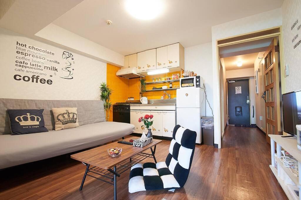 新宿市中心日式样式公寓，紧邻商业地域韩国街免费wi-fi Appartement