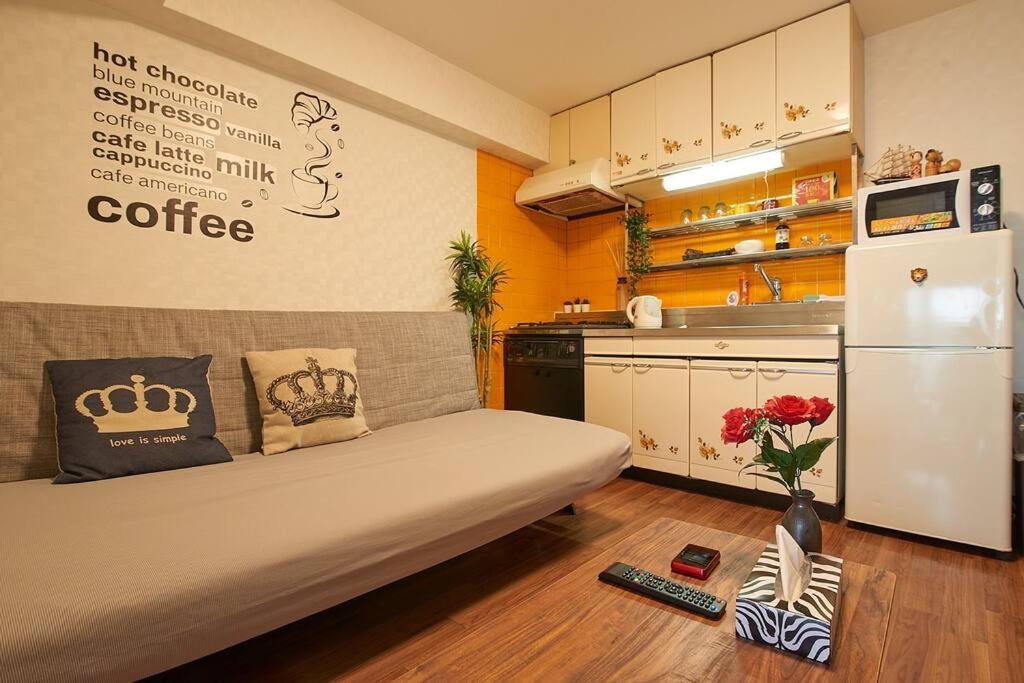新宿市中心日式样式公寓，紧邻商业地域韩国街免费wi-fi Appartement